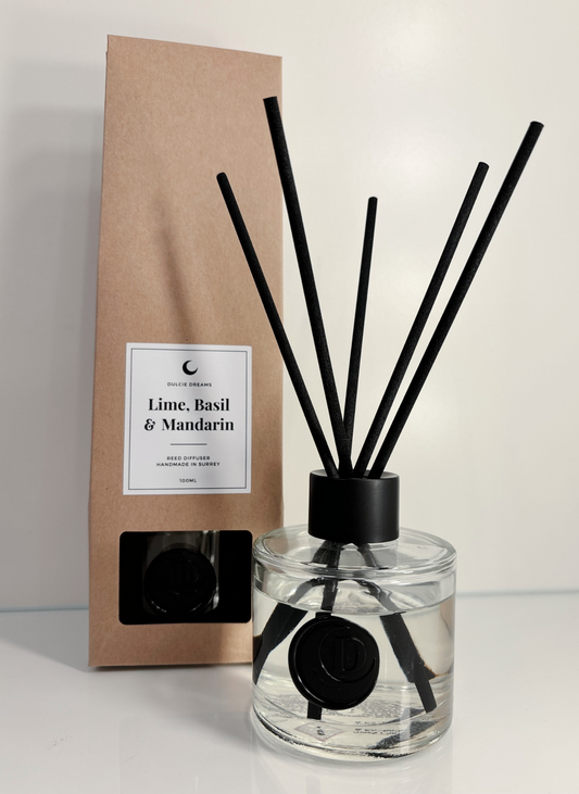 Lime Basil & Mandarin Reed Diffuser