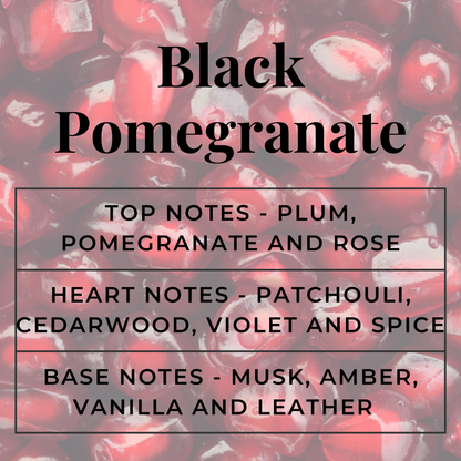 Black Pomegranate Wax Melts