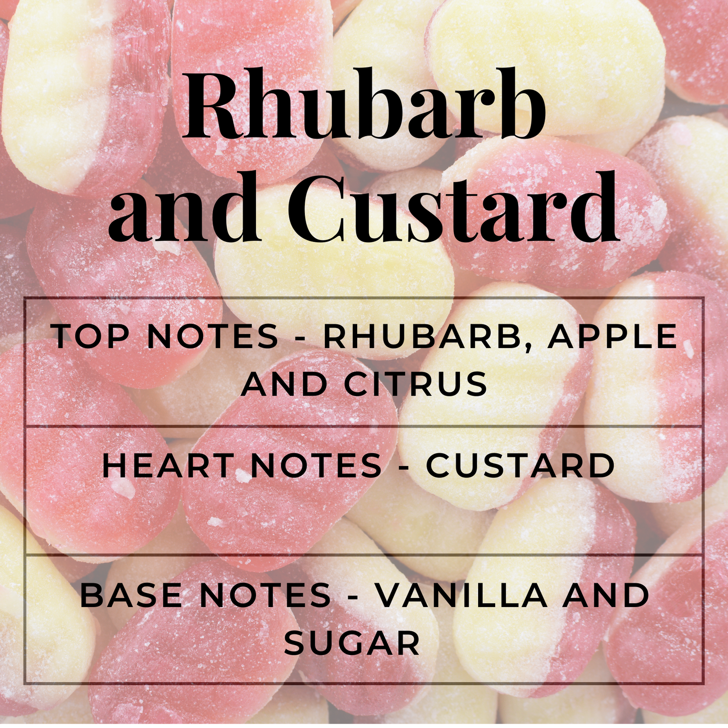 Rhubarb & Custard Wax Melts