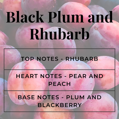 Black Plum & Rhubarb Wax Melts