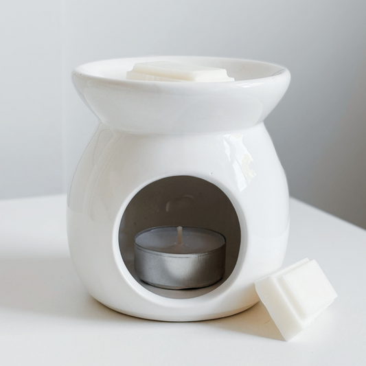 White Ceramic Wax Burner